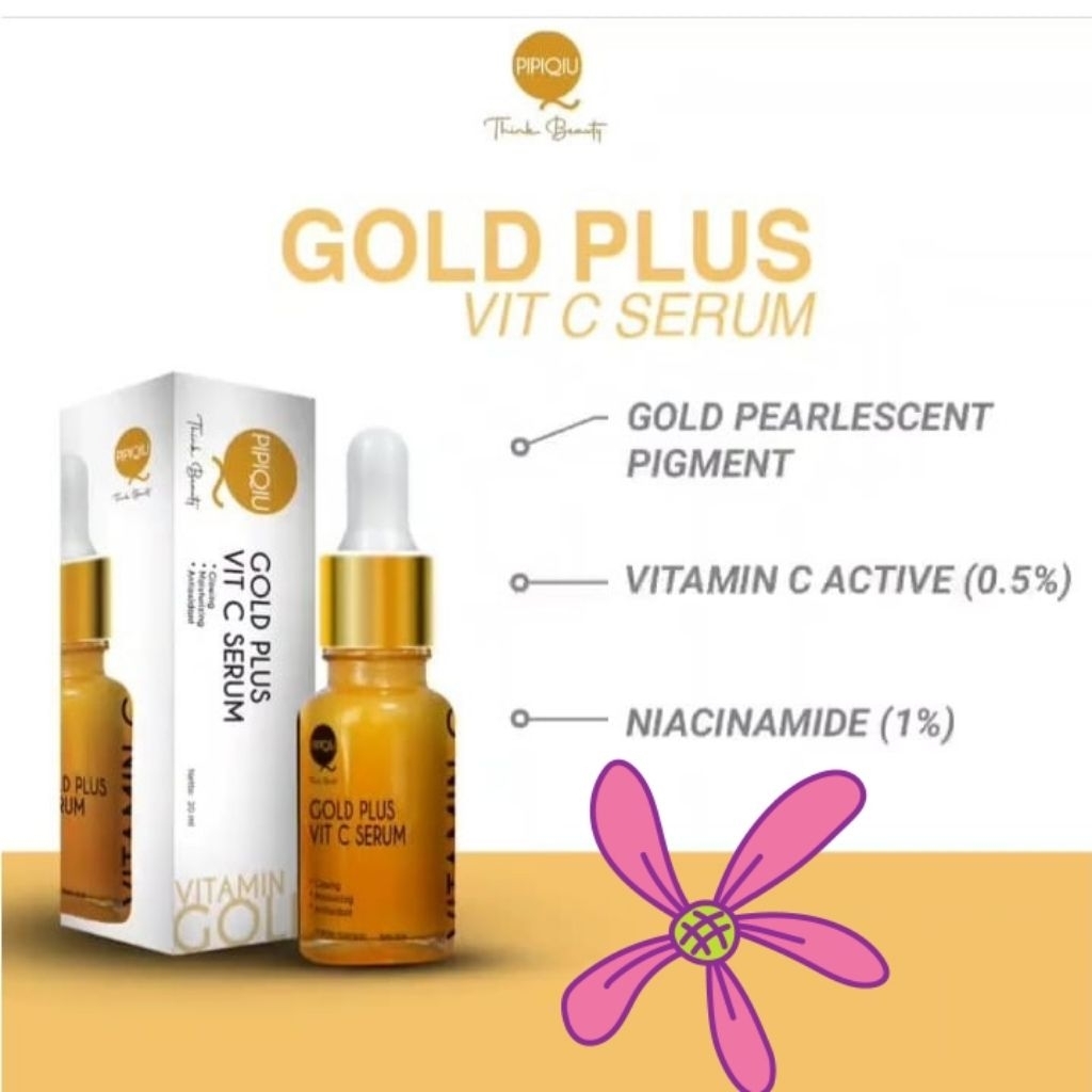 (New) PIPIQIU | Gold Plus Vit c Serum