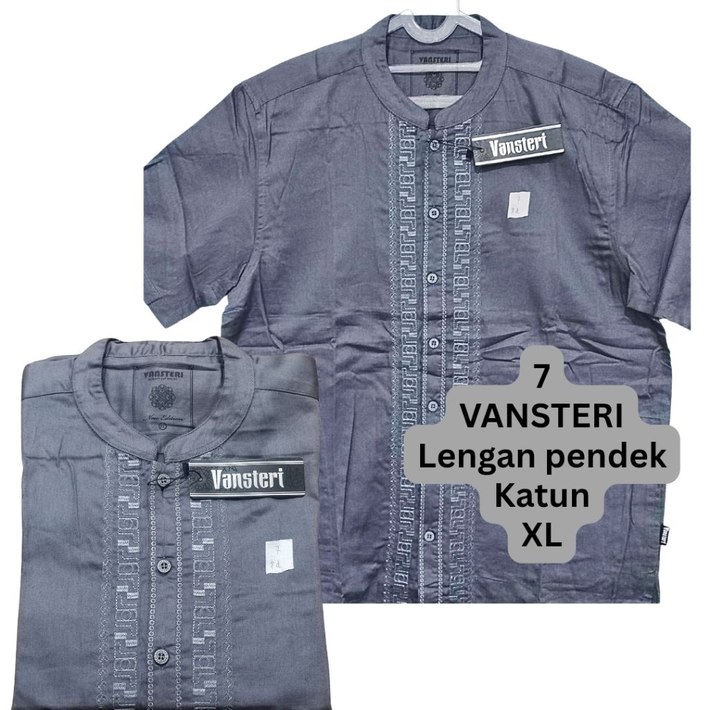 BAJU KOKO PREMIUM BORDIR KATUN SATIN BAHAN ADEM NYAMAN CUCI GUDANG DEPT STORE MATAHARI YOGYA RAMAYAN