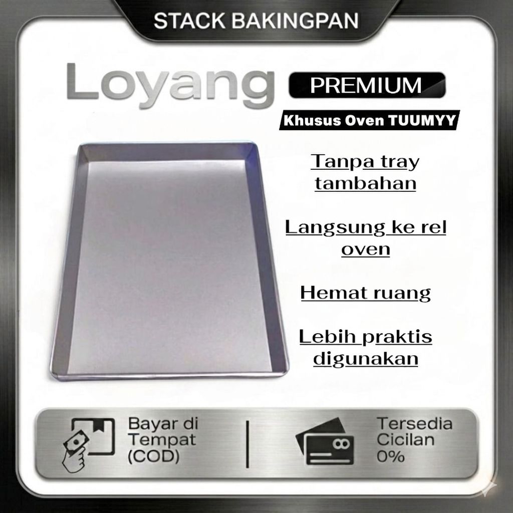 loyang oven listrik 12 liter tuumyy mini bahan tebal kwaliltas terbaik anti lengket