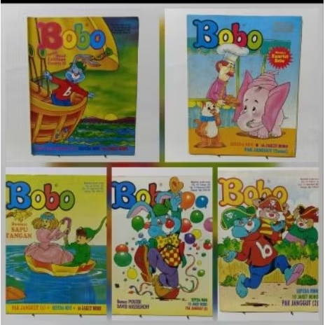 Majalah Bobo Tahun 1993 Komik Sisipan Pak Janggut Bombasto Si Penyihir Tamat