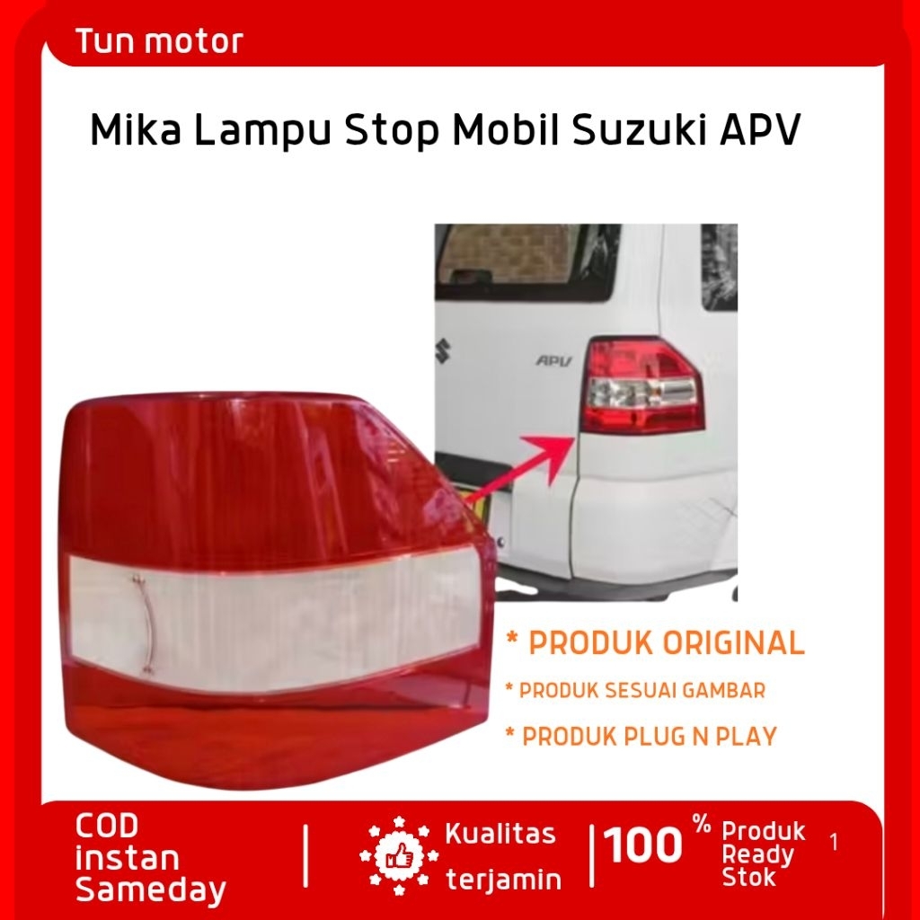 Mika Lampu Belakang Stoplamp Bagasi Mobil APV Sisi Kanan Kiri Kualitas Original