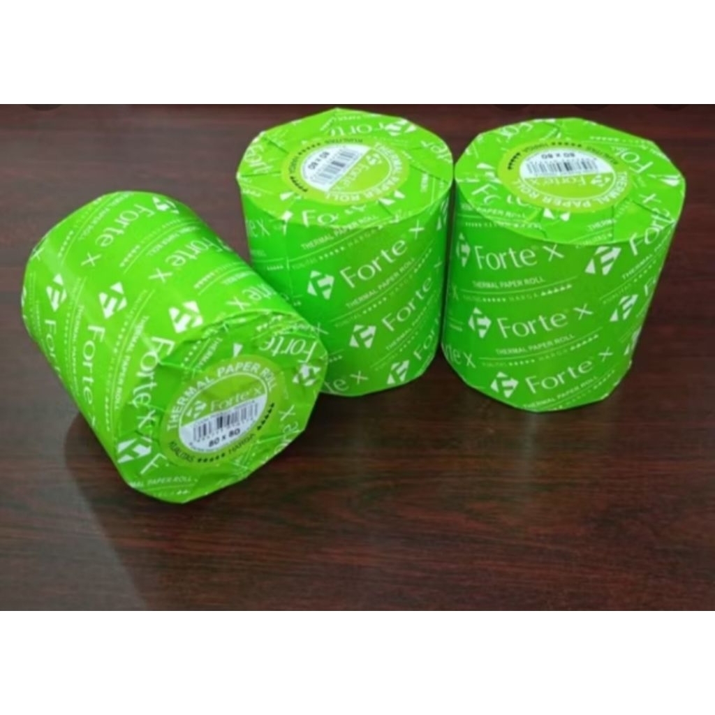 Kertas Thermal Forte 80x80 / Kertas Kasir Forte 80x80