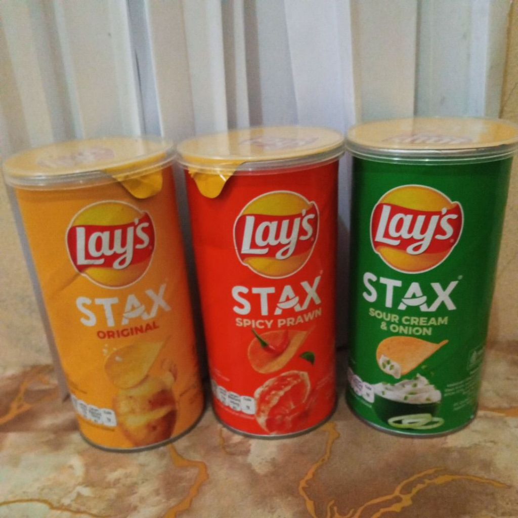 potato keripik kentang lays stax