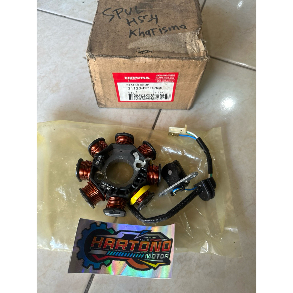 31120-KPH-880 Spool Spul Spol Stator Comp Karisma Supra X 125 Lama Batman Karbu