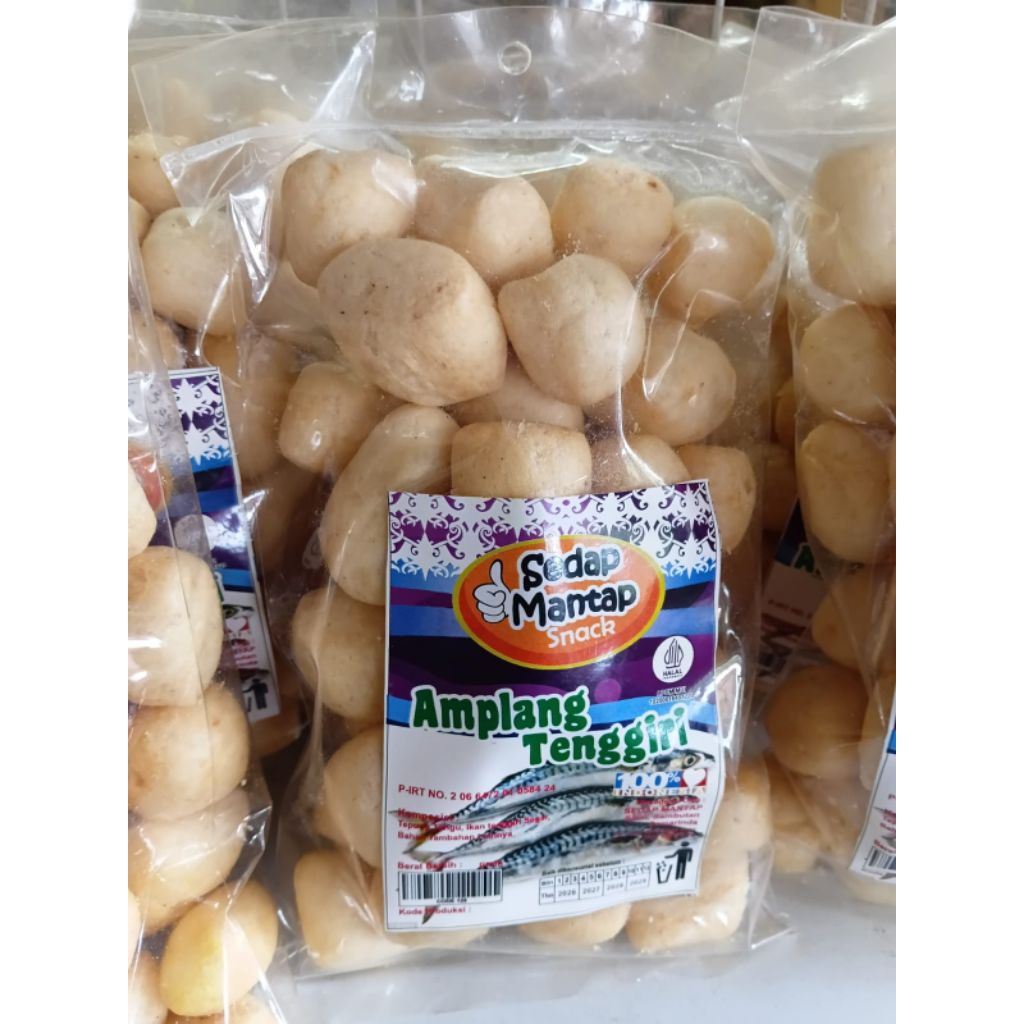 Amplang Tenggiri Sedap Mantap Khas Samarinda Snack Gurih Renyah Kerupuk Ikan Kalimantan