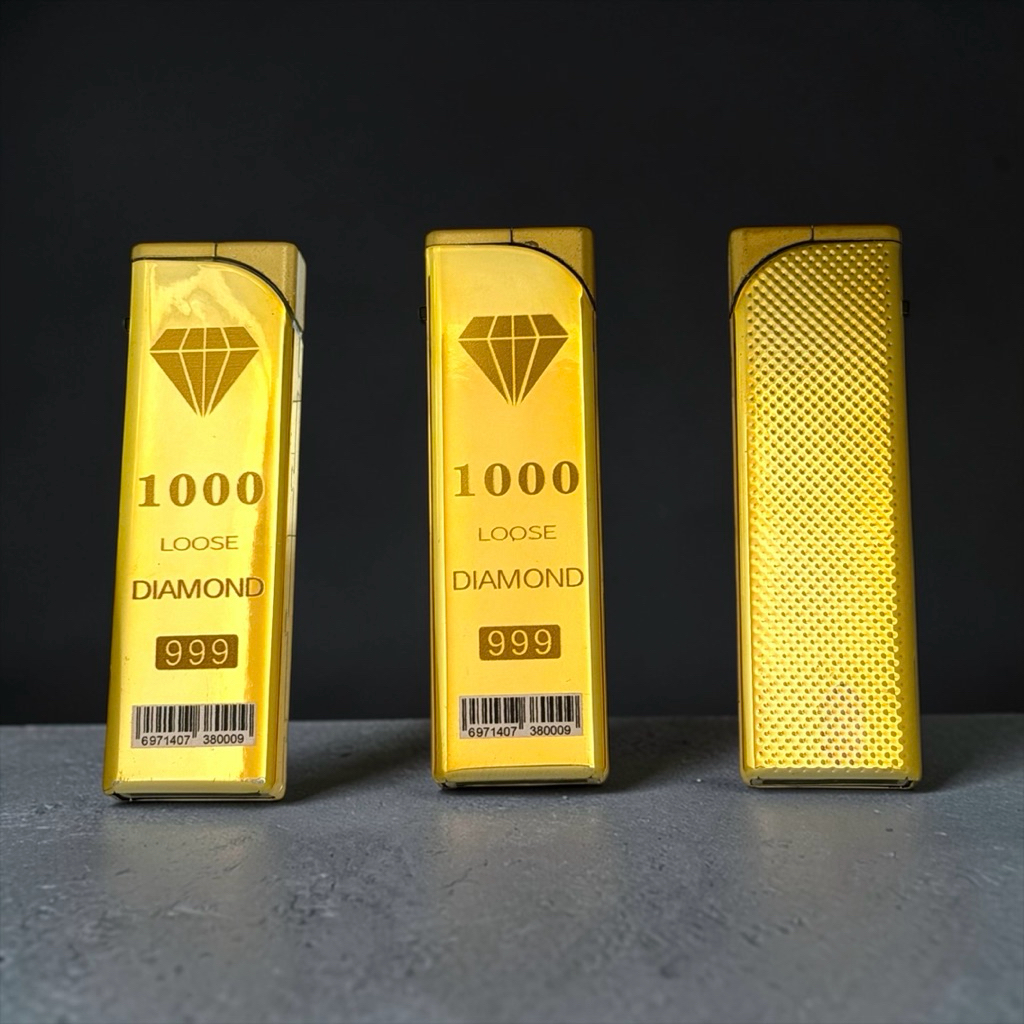 Korek Bara Las HUGO GOLD dan HUGO GOLD MOSAIC Bisa isi Ulang Ecer Satuan