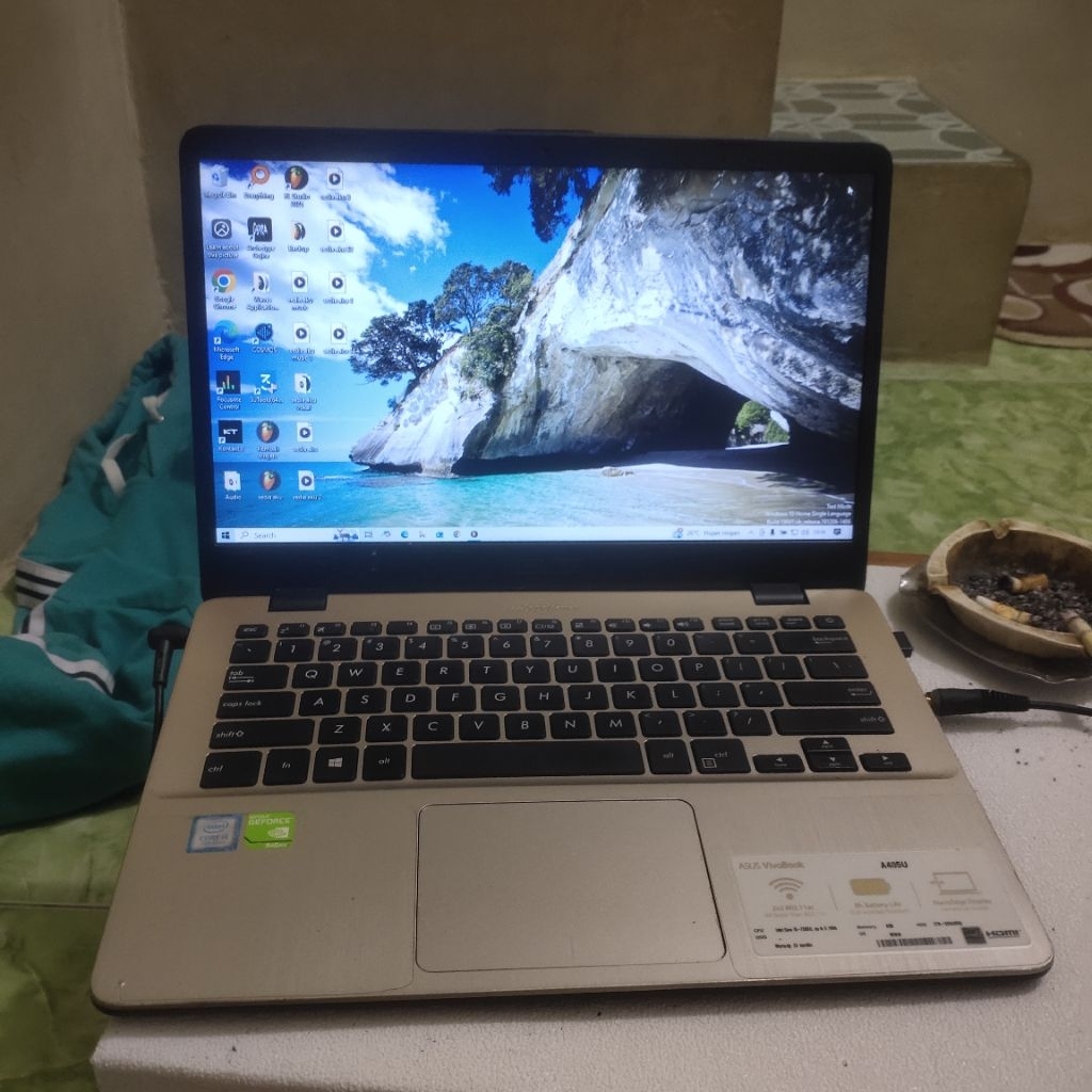 laptop asus core i5 gen 7 ssd 256gb hdd 1tb