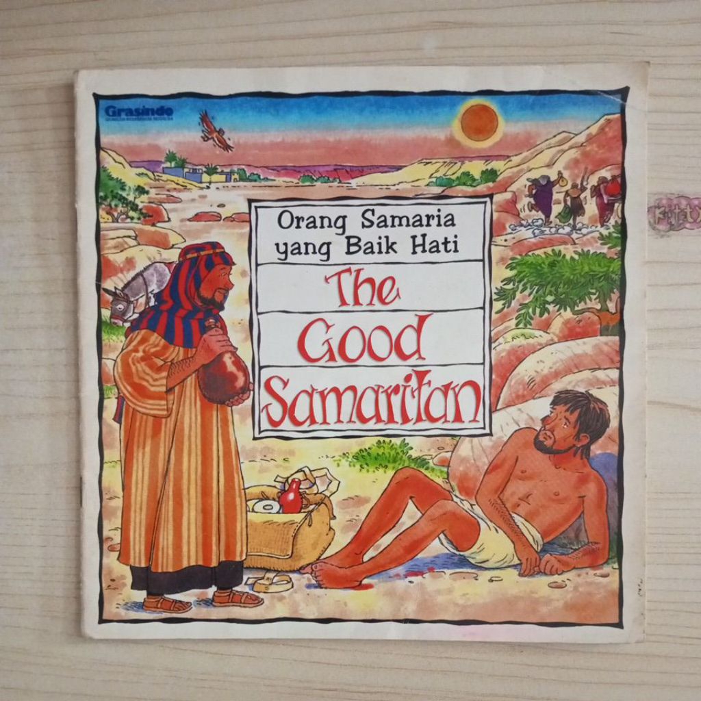 BUKU ORANG SAMARIA YANG BAIK HATI THE GOOD SAMARITAN