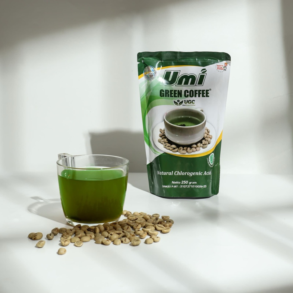 UGC Umi Green Coffee Pelangsing Ori Kopi Hijau Isi 250 Gram