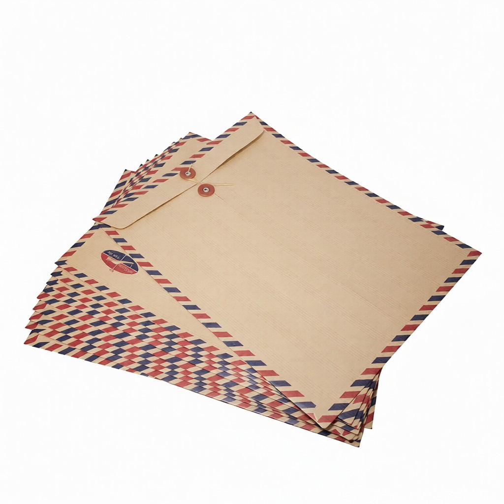 AMPLOP COKLAT FOLIO TALI 310 /AMPLOP COKLAT AIRMAIL/MAP COKLAT TALI