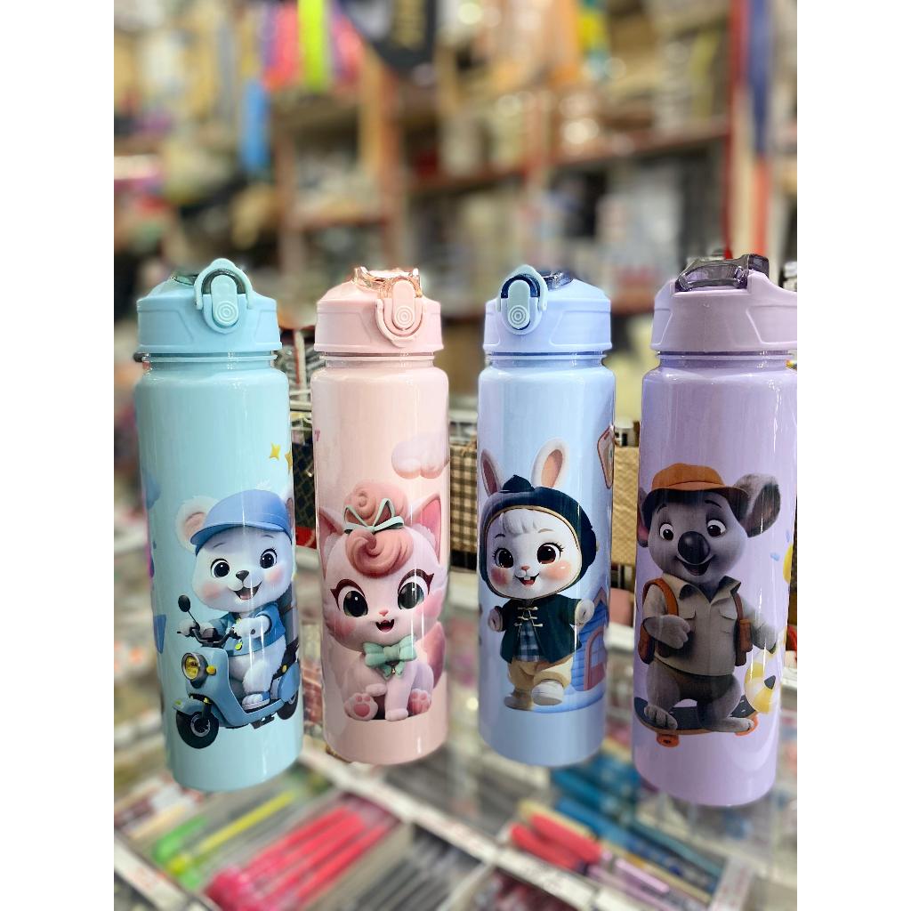 BOTOL MINUM ANAK  1000ml ANEKA KARAKTER LUCU/BOTOL MINUM 1 LITER