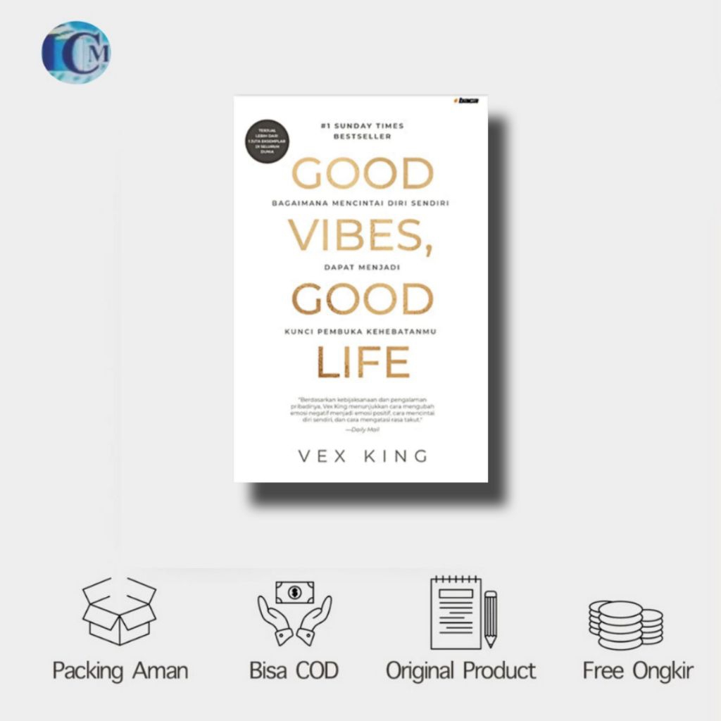 Buku Good Vibes, Good Life - Vex King