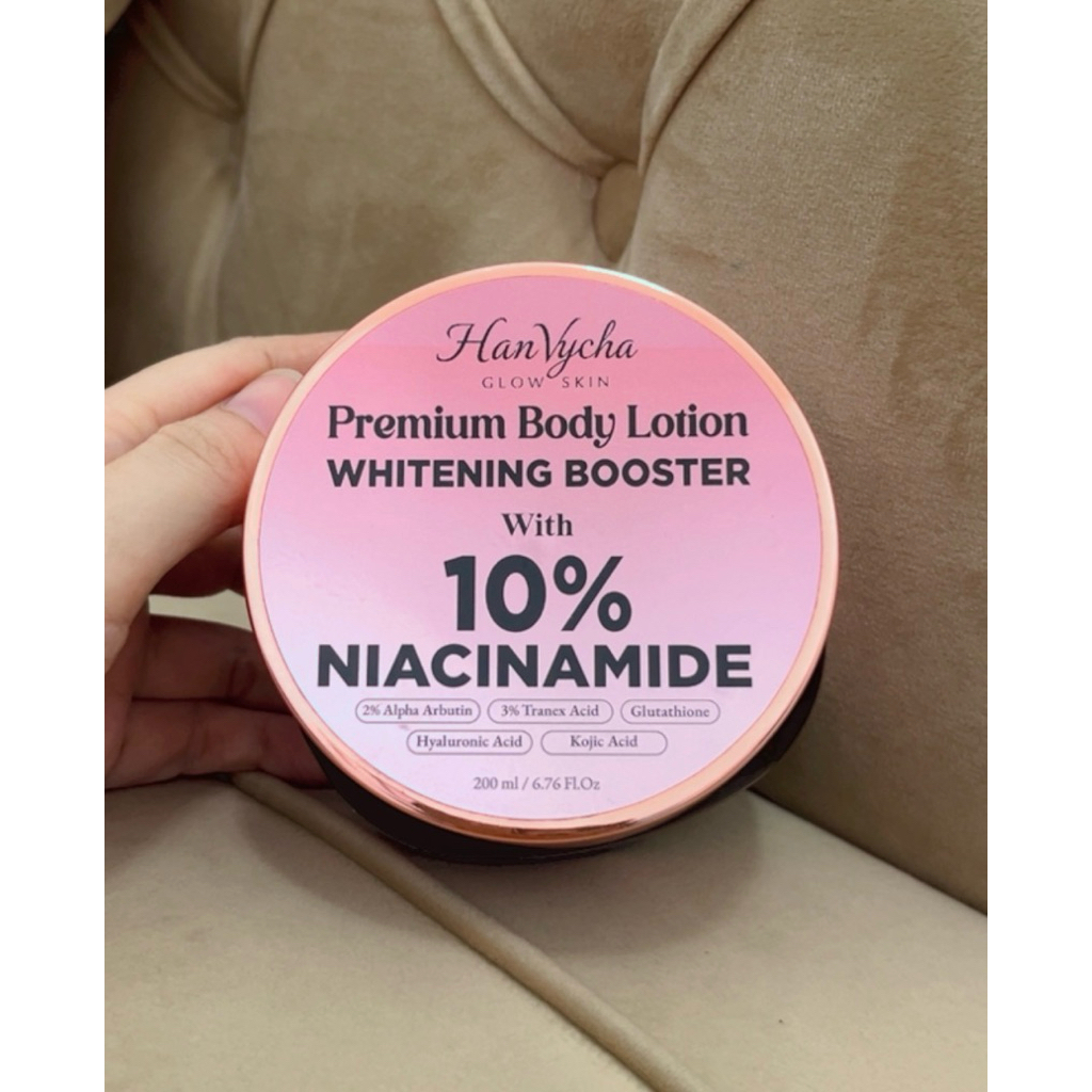 (CEPET PUTIH) HB DOSTING PREMIUM BPOM WHITENING BOOSTER WITH 10% NIACINAMIDE