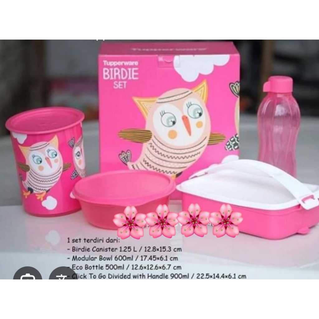 TUPPERWARE BIRDIE SET*BOX 285