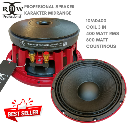 Speaker Komponen RDW 10MD400 10 inch Spesial Mid