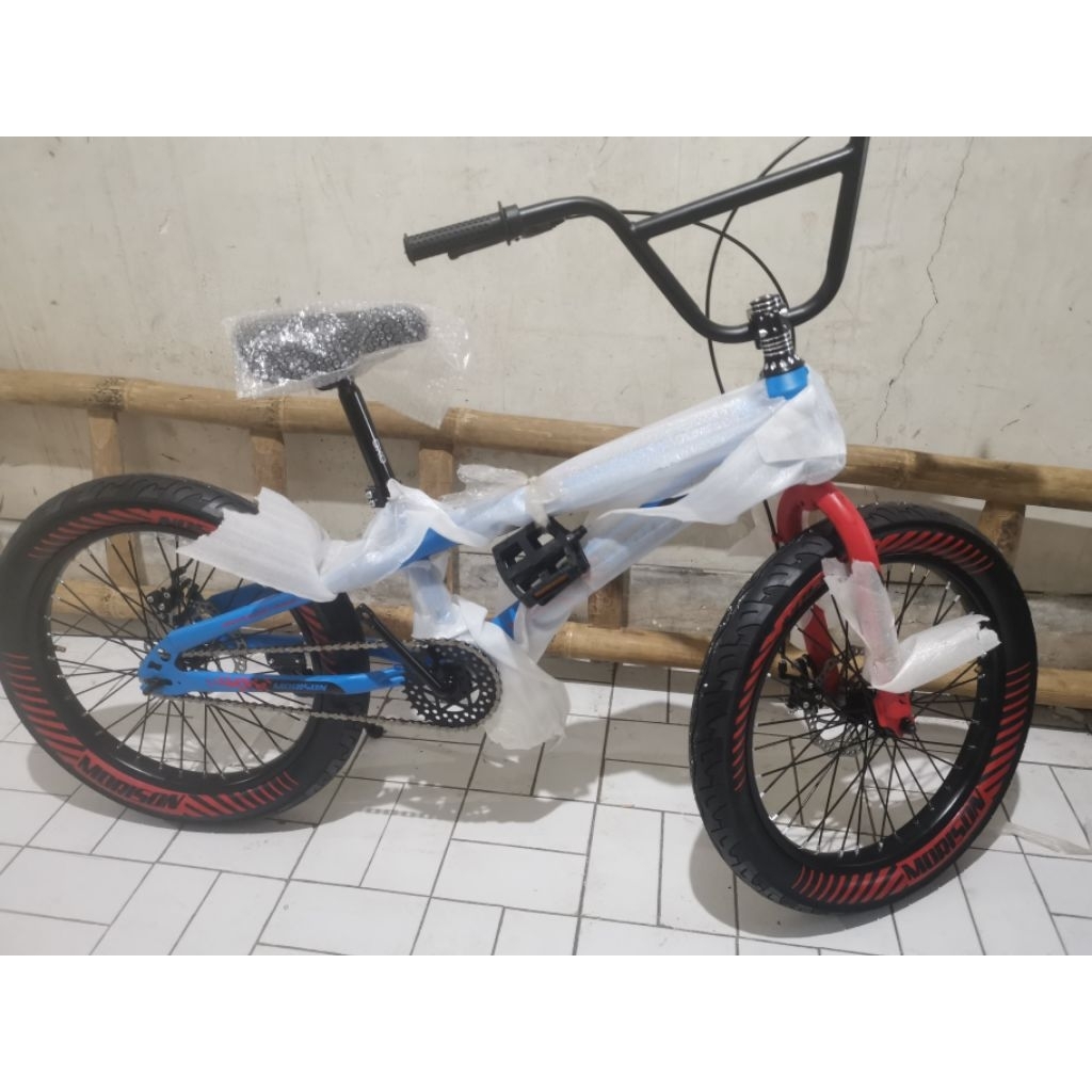 SEPEDA BMX 20 MORISON BAN BESAR 3.0 REM CAKRAM