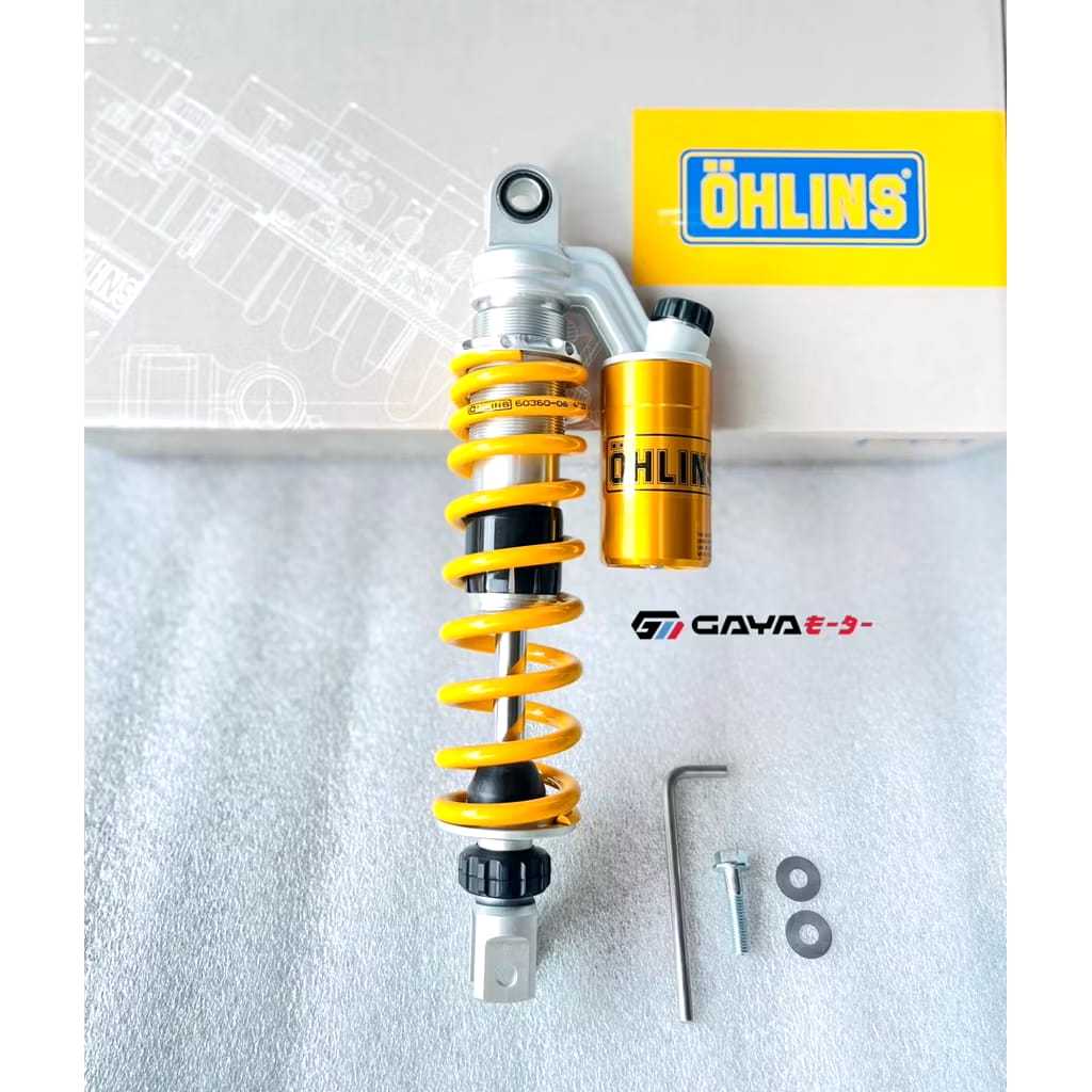 Shockbreaker Shock belakang Vario Scoopy Beat OHLINS HO831 tabung atas 333mm