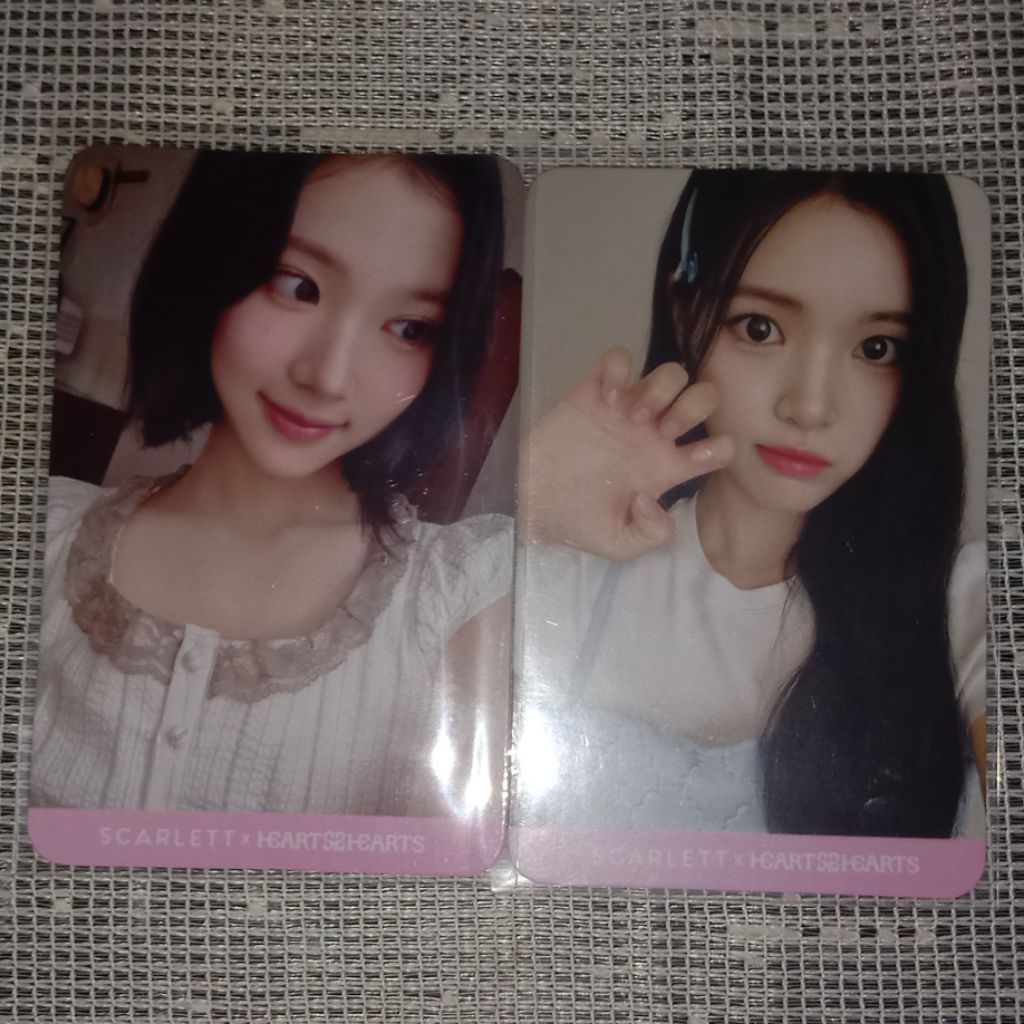 wts pc official hearts2hearts X scarlett