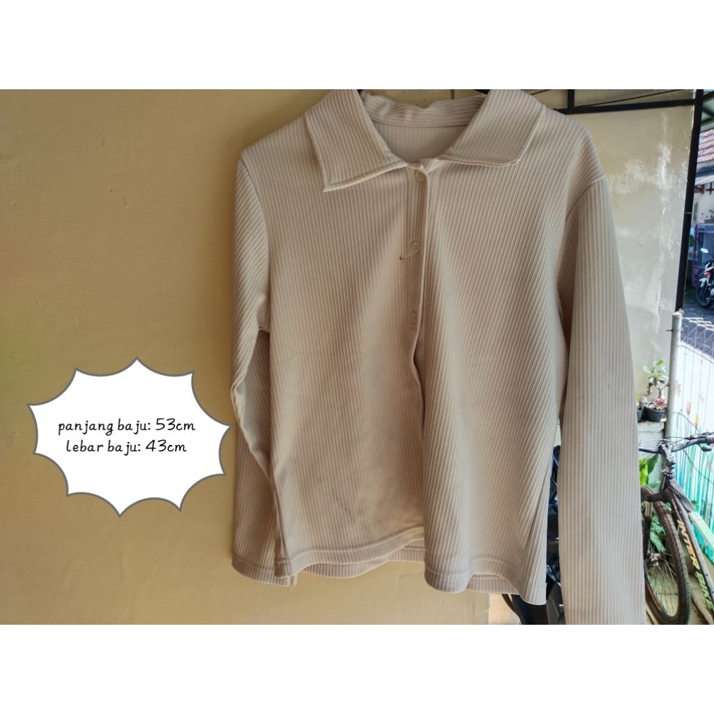 [Preloved]LongsleeveIvory