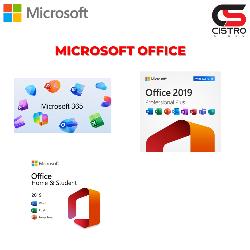 Lisensi Microsoft Office 365 | Profesional Plus | Home Student ORIGINAL PERMANENT