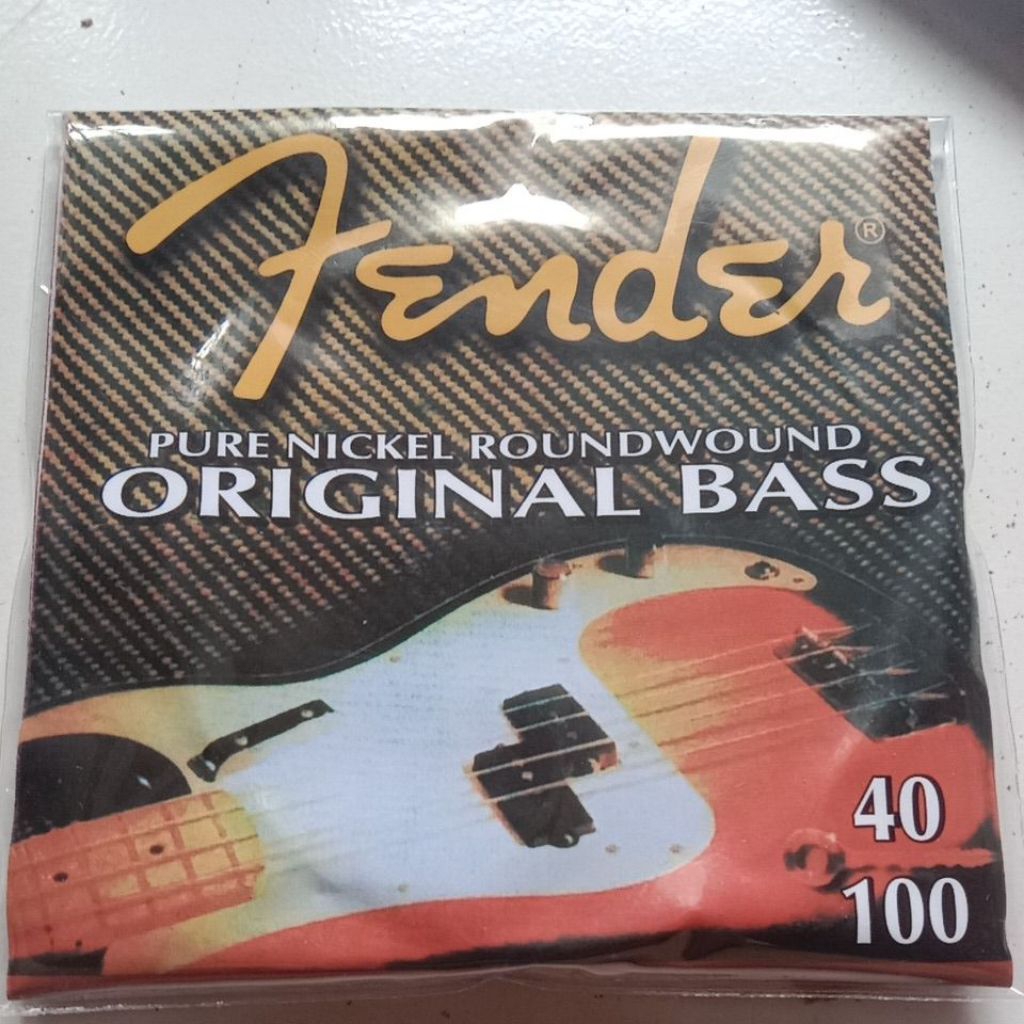 senar gitar bass fender