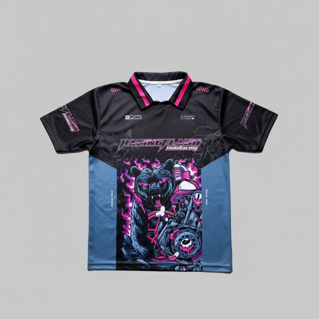 KAOS Racing Flash/JERSEY RACING FULL PRINTING