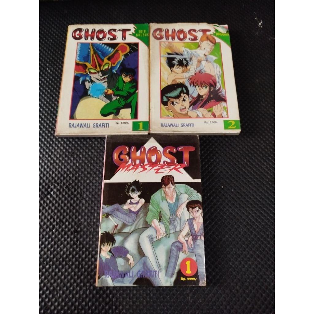 komik ghost 1-2 dan ghost master 1