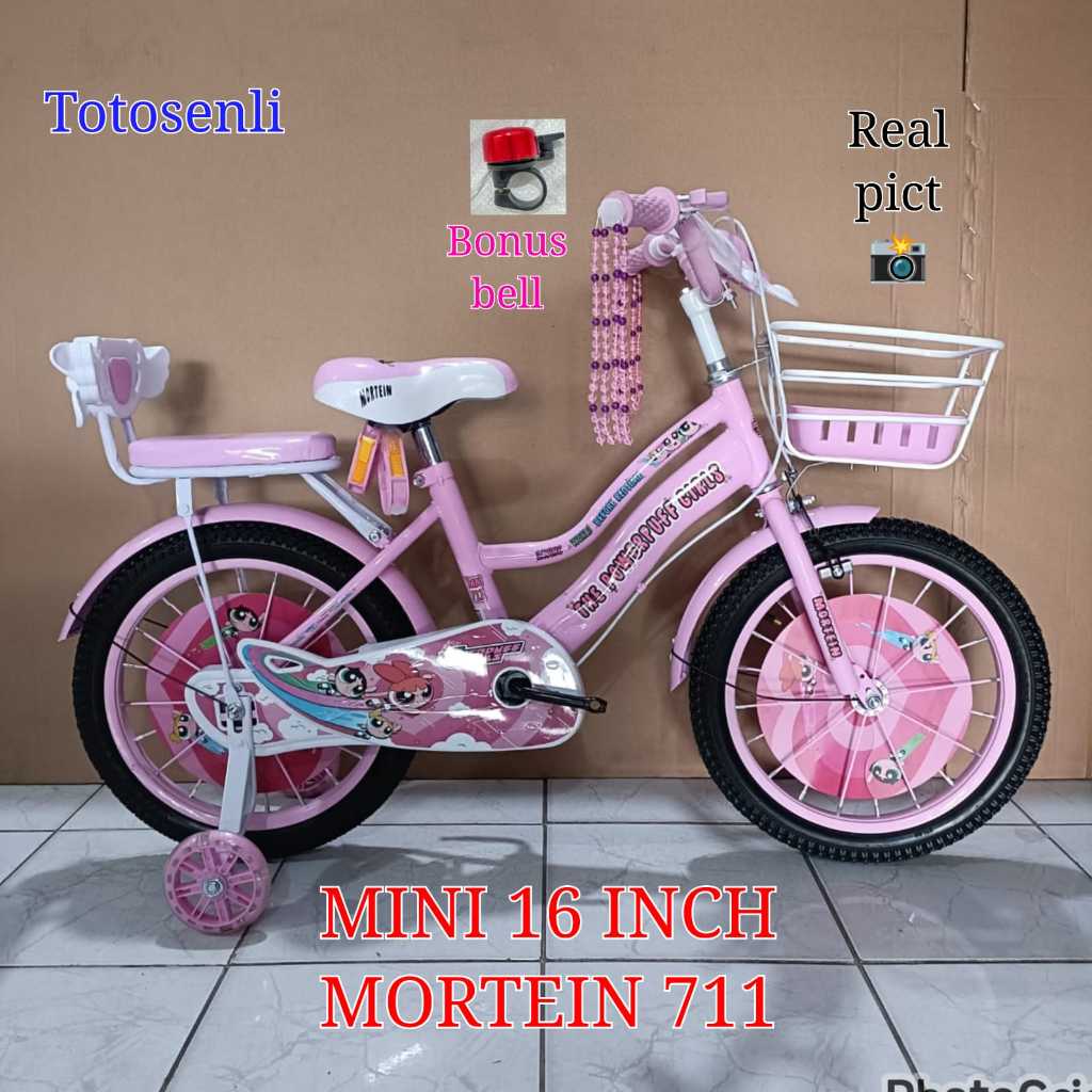 sepeda anak mini 16 mortein 1.0 sepeda mini 16 inch mortein 371 sepeda 16 inch mortein 711