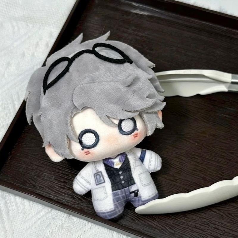 10cm Aesop Carl Plush Identity V Embalmer Cute Anime Figure Soft Stuffed Cotton Doll Game Peripheral
