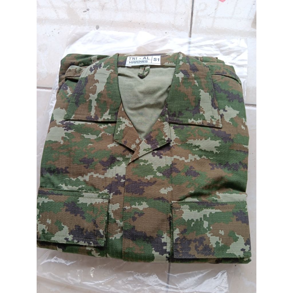 BAJU PDL SAGE GREEN TNI TERBARU