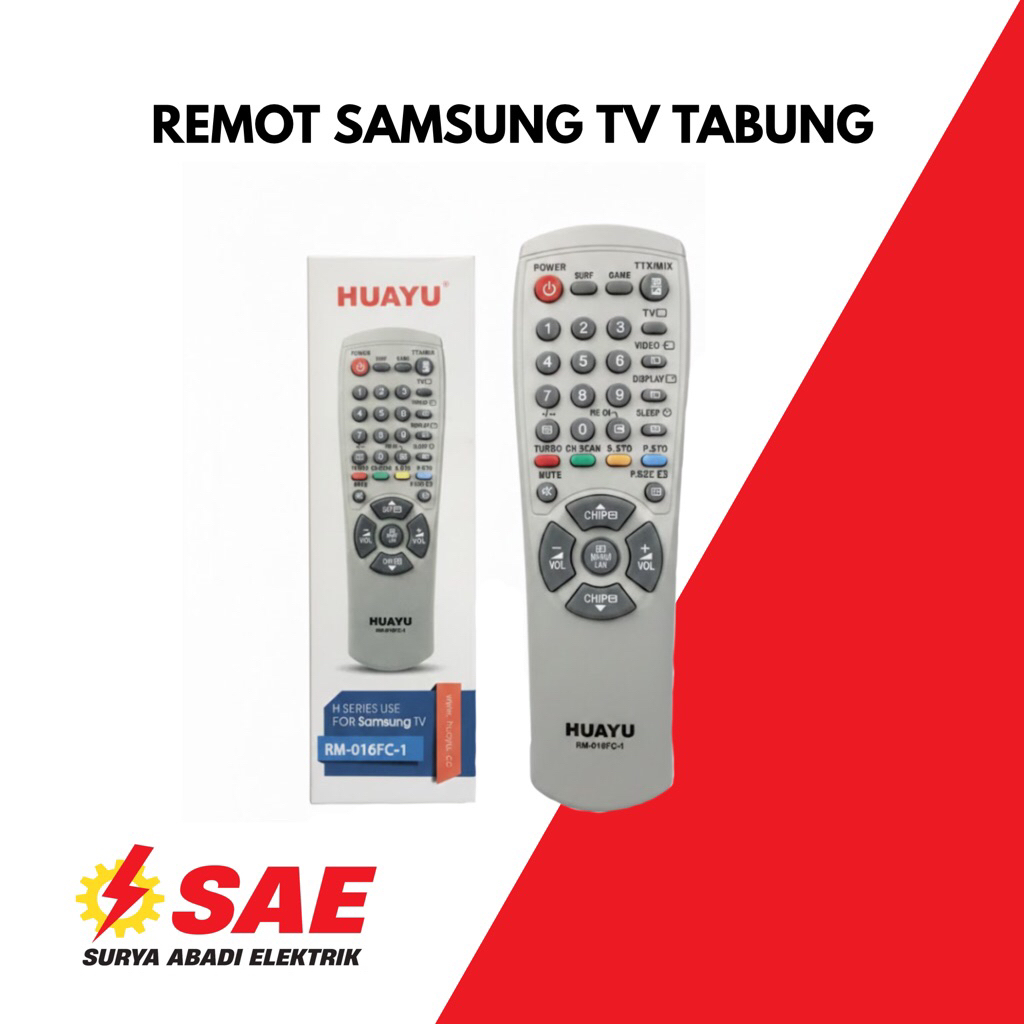 Remote TV samsung Tabung LED Grade Original