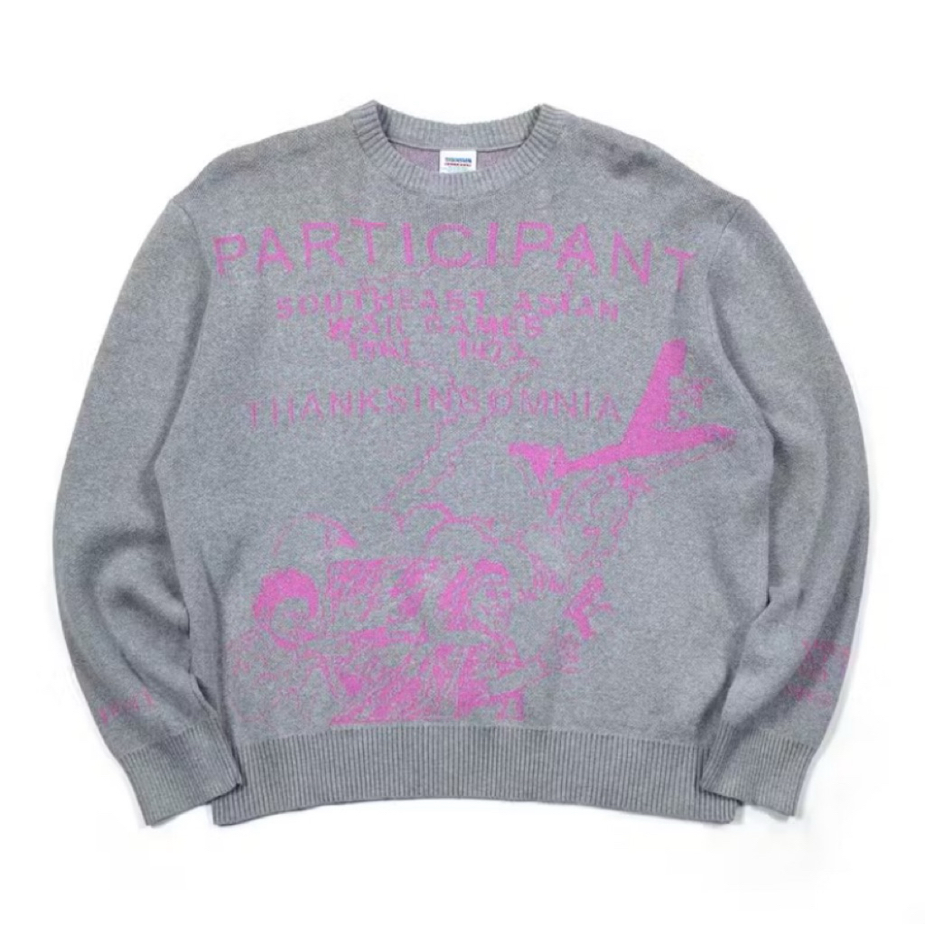 Sweater Veldora Grey Thanksinsomnia