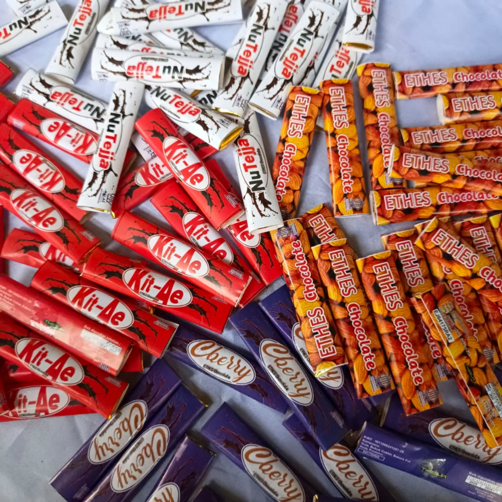 Coklat Cemilan Buatan UMKM 1 Box isi 24pcs