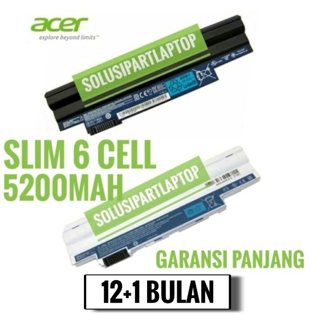 Baterai Acer Aspire One 722 522 D255 D260 D257 D270 D270 D255Slim Original