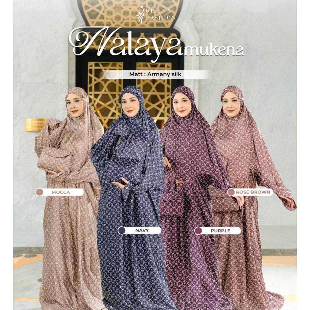 Nalaya mukena original Ghina Fashion