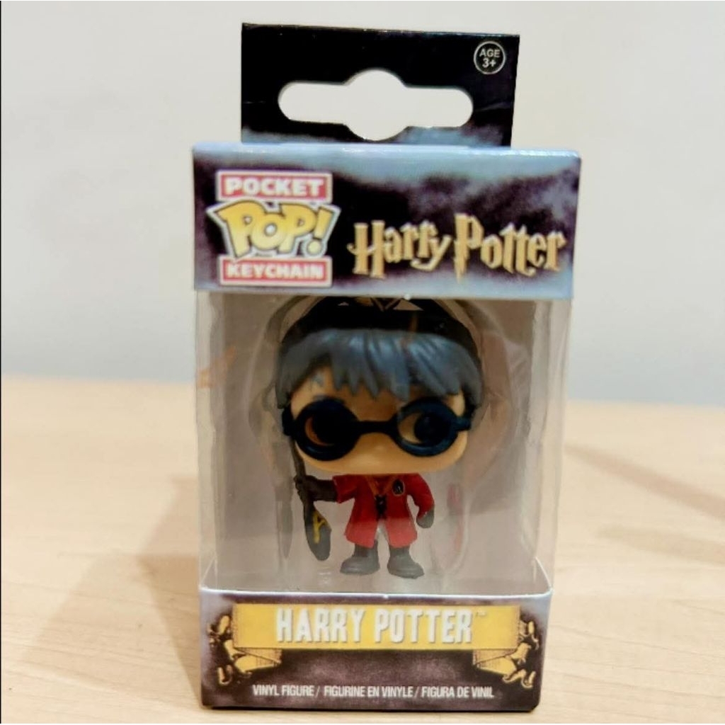Mainan action figure pop keychainharry potter glasses Pocket POP keychainFunko popKey chaingantungan