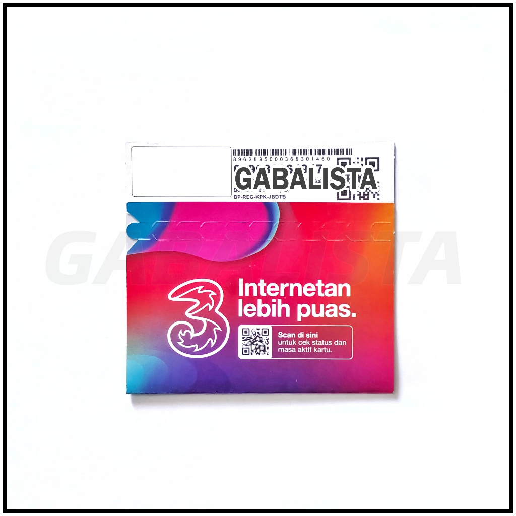 Kartu Perdana Tri Kosongan (KPK) Wajib Inject kuota