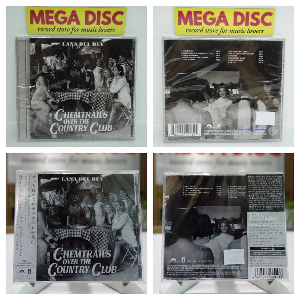 CD Lana Del Rey - Chemtrails Over The Country Club Audio Music - Cek Varian / Barcode
