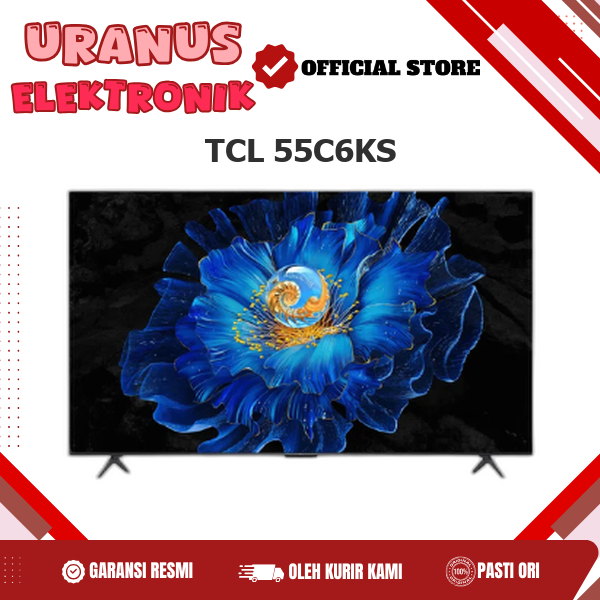 TCL 55C6KS GOOGLE TV 55 INCH Premium QD-MiniLED TV Dolby Vision Atmos 55C6KS C6KS