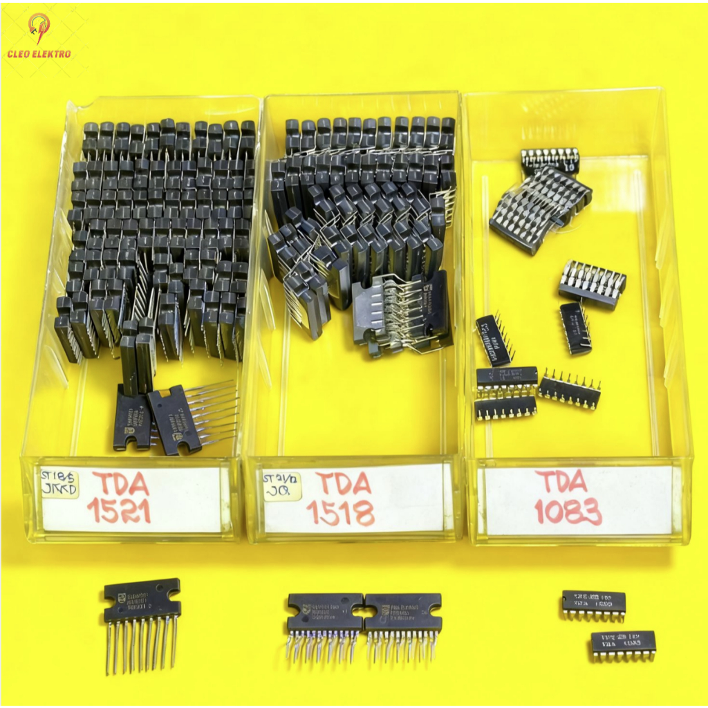 IC TRANSISTOR TDA 1521 / 1518 / 1083 ASLI ORIGINAL ST TDA1521 TDA1518 1083
