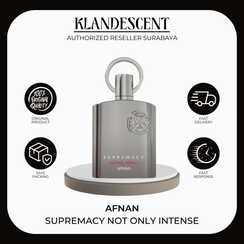 Afnan Perfume | Afnan Supremacy Not Only Intense | EDP 100ML