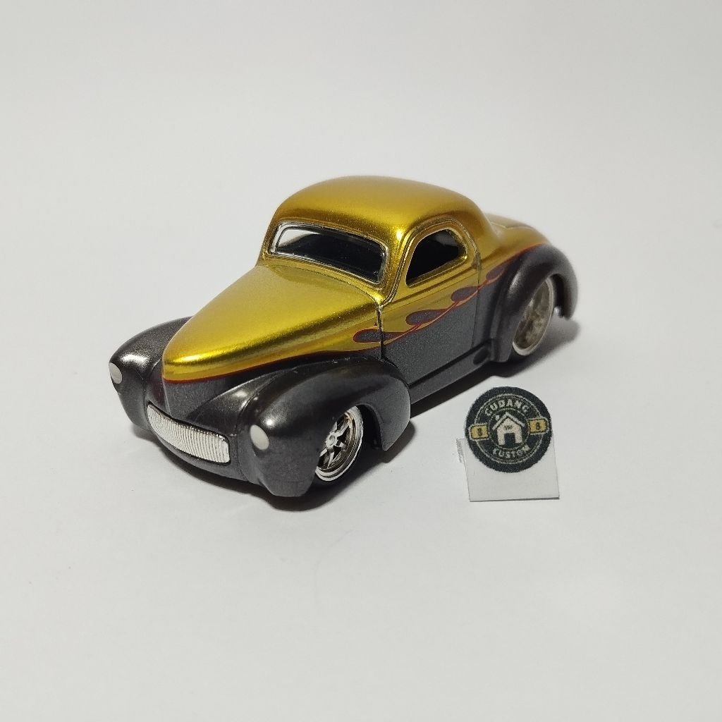 Jada 1941 41 Willys Coupe | D-Rods Series | 2006 | Gold Gunmetal