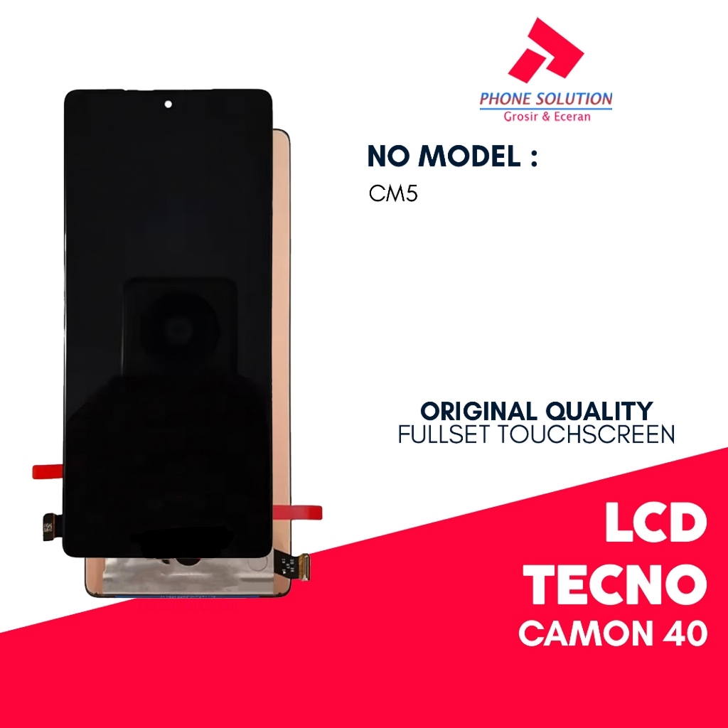 LCD Tecno Camon 40 / CM5 - Finger Print Fullset Touchscreen
