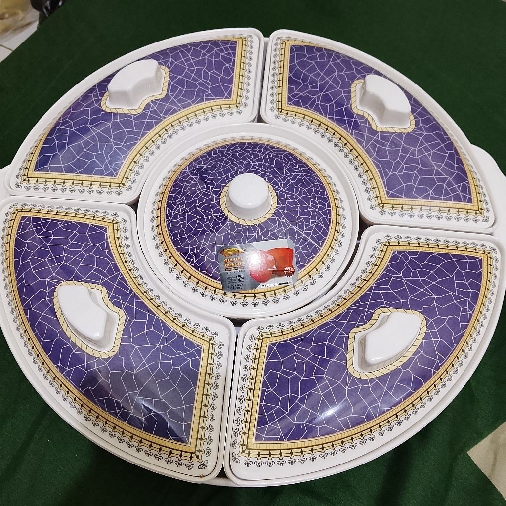 Golden Dragon Party set 11 Pcs Melamine