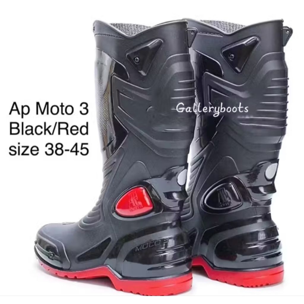 Sepatu Boot Pria Ap Boots Ap Moto 3 Original Sepatu Boot Raider Anti Slip/Anti Air