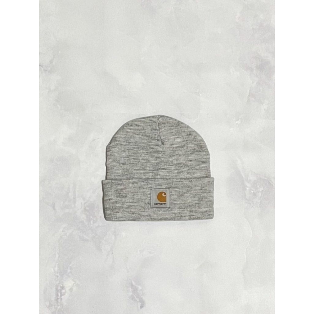 beanie hat carhartt grey second