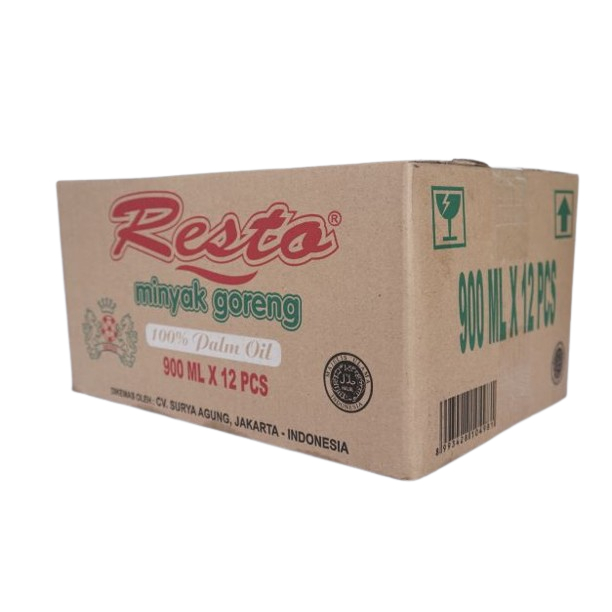 Minyak Goreng Resto 1 Karton Isi 12 X 900ml