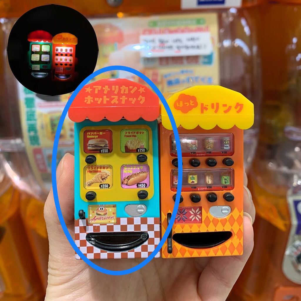 gachapon miniature vending machine