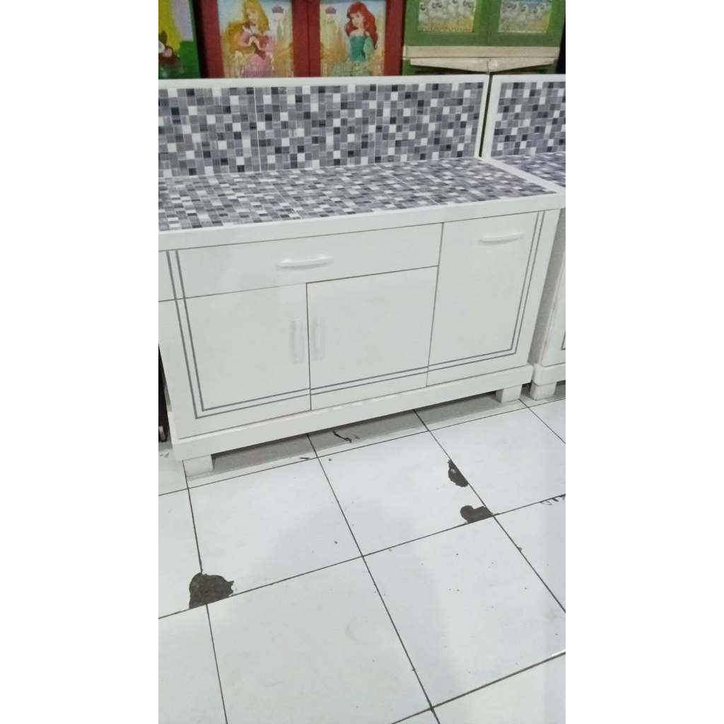 MEJA KOMPOR TAHAN PANAS ALAS KERAMIK 3 PT