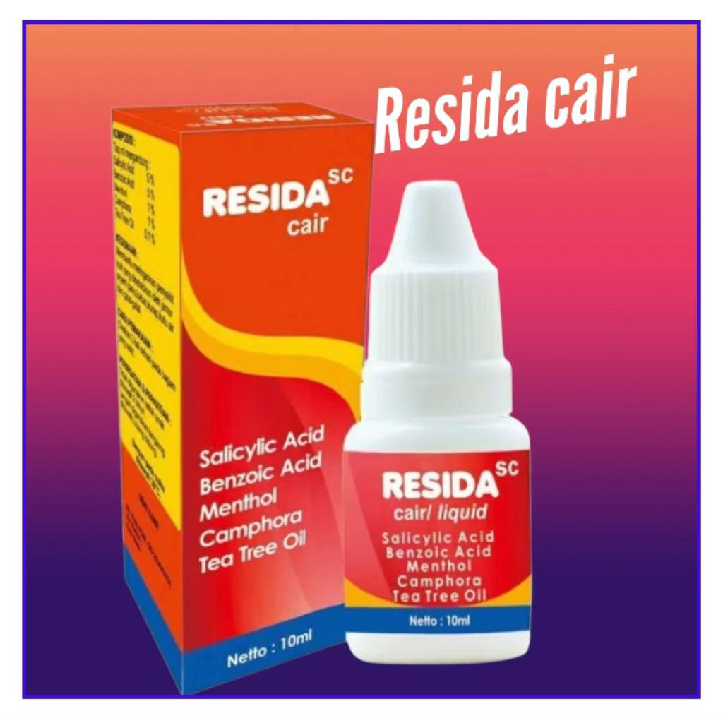 Resida Cair Obat untuk panu dan jamur kulit